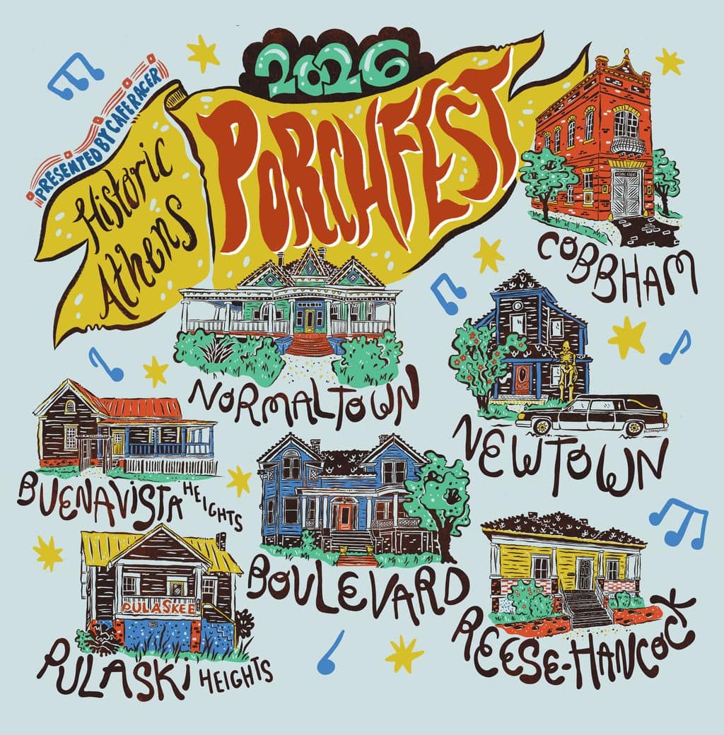 2026 Porchfest neighborhoods